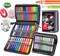 60 Colors Acrylic Paint Markers Premium Acrylic Paint Pens ,Art Markers Pens for Rock Painting, Wood, Canvas, Stone, Glass, Ceramic Surfaces, DIY Crafts Making Art Supplies (Round Tip and Fine Tip)